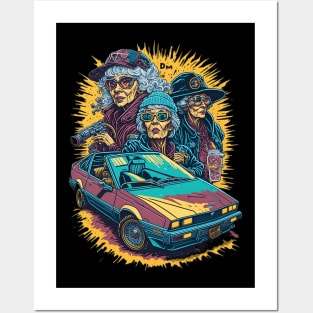 Golden Girls - Dmc Delorean Posters and Art